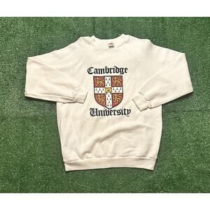 Vintage 90s Cambridge University England Pullover Crewneck